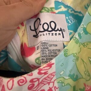 Vintage Lilly Pulitzer Patchwork Multicolor Dress